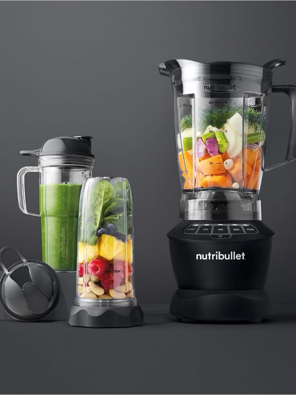 Nutribullet Black Countertop Blender & Personal Cup Set - Black